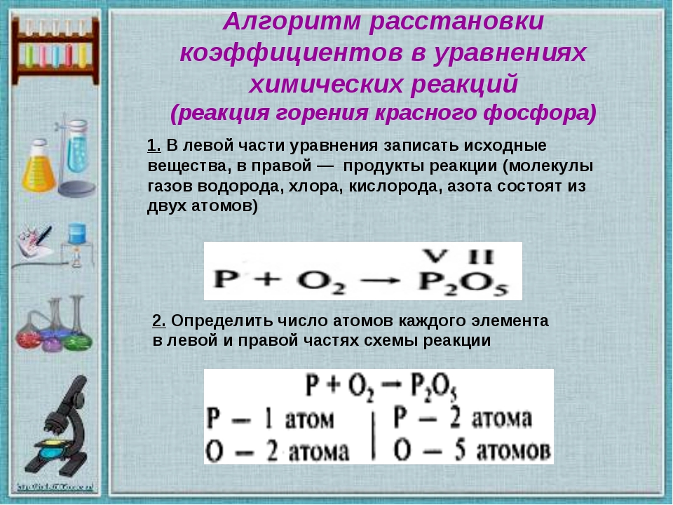 Вычисление реакций химия. Как определить коэффициент в химии. Как посчитать коэффициенты в уравнении химической реакции. Как найти коэффициент в уравнении химической реакции 8 класс. Как найти коэффициент в химии формула.